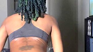 Fat Booty College Twerking With Oiled Ass