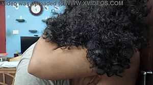 Horny indian college girl gets her pussy licked boobs sucked and fucked deep in bed