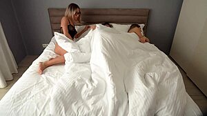 Cheating stepmom rides cock hard!