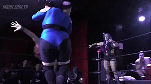 Cute Girls Wrestling Christie Ricci Vs Unknown Superb Scrap In Intense Fight