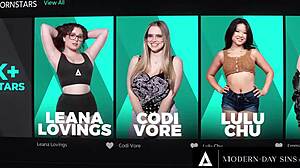 Modern-day sins - cuckold milf lexi luna watches husband free use their babysitter serena hill