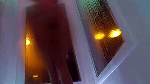 hot kendra cole takes a sexy shower