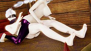 Jujutsu kaisen hentai mei mei fucked by gojo japanese asian manga anime cartoon game porn video animation