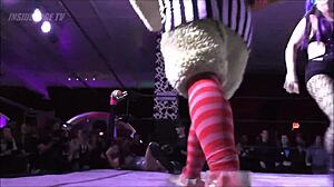 Cute Girls Wrestling Christie Ricci Vs Unknown Superb Scrap In Intense Fight