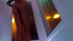 hot kendra cole takes a sexy shower