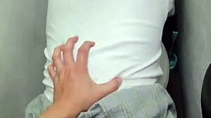 filmed mexican teen enjoys wild public bathroom sex
