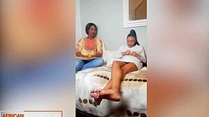 Sexy Big Booty Ebony Lesbians Eating Black Pussy