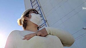 a married woman masturbates outdoors in full video