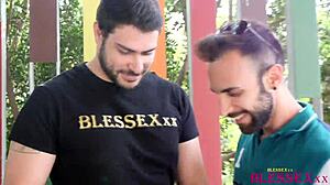 Cuckold Watches Girlfriend Suck Old Friend Monster Cock In Threesome