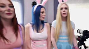 emma starletto and friends play as bad bunnies