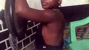 Crazybitch twerks till fully naked