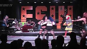 Cute Girls Wrestling Christie Ricci Vs Unknown Superb Scrap In Intense Fight