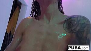 hot kendra cole takes a sexy shower