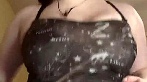Curvy Girl Teases With Big Tits And Jerk Off Instructions