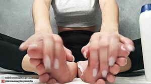 Asmr Lotion Foot Fetish