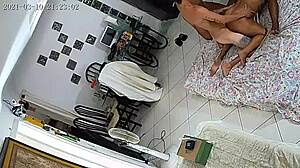 Peruvian Girl Likes Taking Big Cock In Gangbang