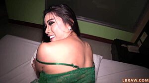 Ladyboy Kartoon Takes Bareback Cock And Creampie
