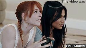 Gaming teen stepdaughters gets tricked net