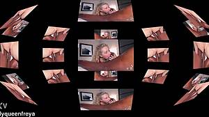queen freya and rj in married but available interracial fun