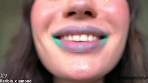 minty messy deep octopus kisses spit