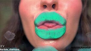 minty messy deep octopus kisses spit