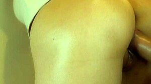 Japanese step daughter provokes her stepfather until