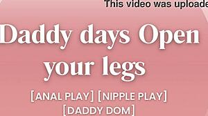Daddy says cum for me audio asmr porn anal play