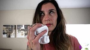 bella luxx & greasy rose - cleaning feet stinky sock accidental mesmerize worship - hd 1080p
