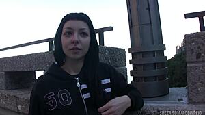 fucking in public outdoor with montserrat