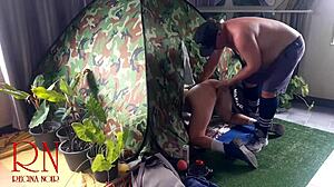 Sex in camp a stranger fucks a nudist lady in her pussy in a camping in nature 4 210