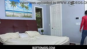 Bottomsis stepsiblings dani blue and sophia sweet raiding their stepbros room