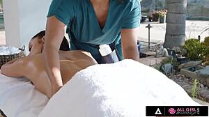 gorgeous vanna bardot gets hot massage