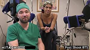 freshman gets mandatory hitachi orgasm from doctor-tampa - maya fierce