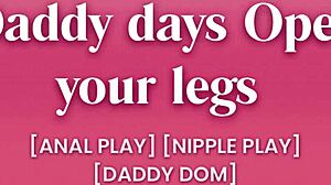 Daddy says cum for me audio asmr porn anal play