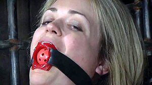 Bdsm Sub Dominated In Pillory Before Intense Group Play