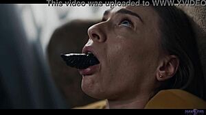 Josephine Jackson Gets Slimed During Solo Play