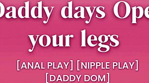 Daddy says cum for me audio asmr porn anal play