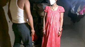 Indian village bhabhi gets rough home sex