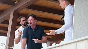 Team chemistry leads to poolside group encounter