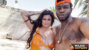 horny cougar josie jaxxon gets her pussy and ass fucked by rome major