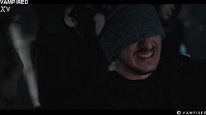 Ebony vampire vault insubordination - rough lesbian fetish & domination