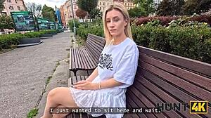stranger surprises this czech couple right on the street