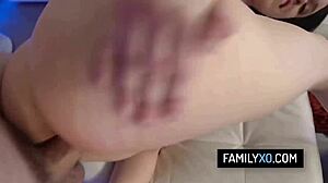 sexy stepdaughter gets punished by stepdad for attitude