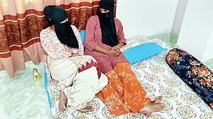 bhabhi and nanadini enjoy wild homemade fun together 😏