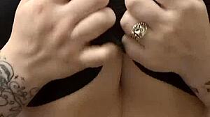 Dildo In The Shower Leads To Striptease And Intense Pleasure