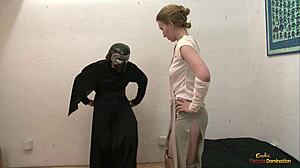 jedi lady masters femdom with ballbusting kicks