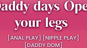 Daddy says cum for me audio asmr porn anal play