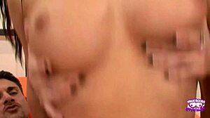 visiting a friend got this guy into a threesome with two fuckable lesbian bitches