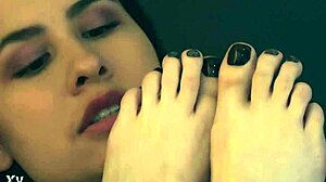 discovering the charm of delicate bare feet up close