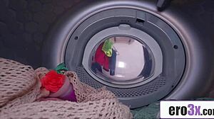 Horny Milf Caught Fucking Her Toy On Laundry Day